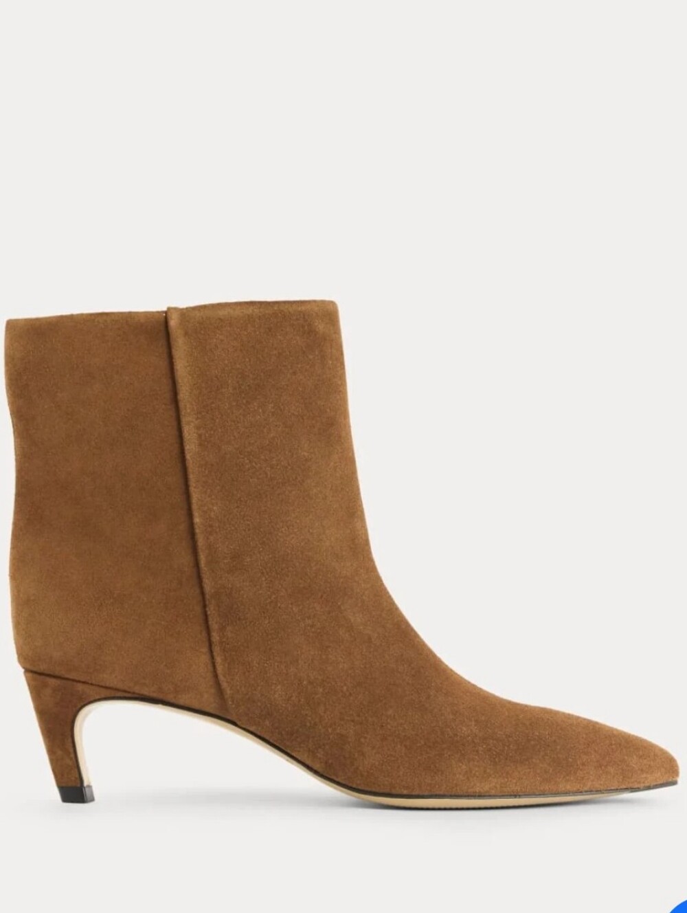 🆕EVERLANE The Studio Kitten Heel Bootie in Suede